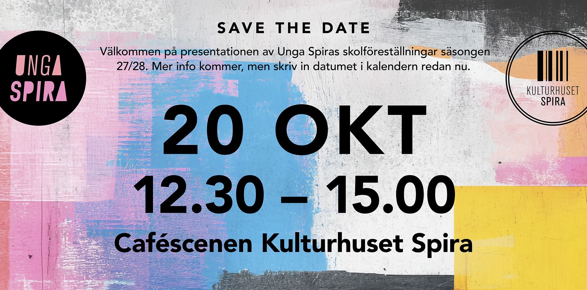 Unga Spiras utbudsdag 20 oktober