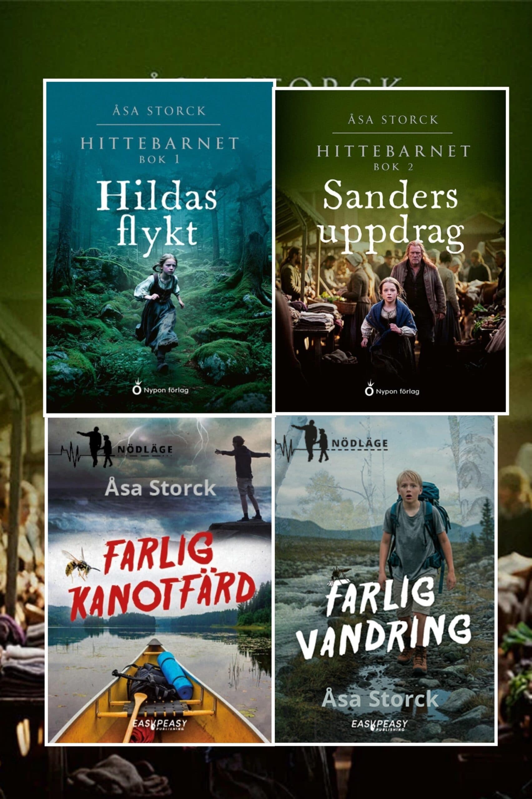 Författarbesök och skrivarworkshop med Åsa Storck