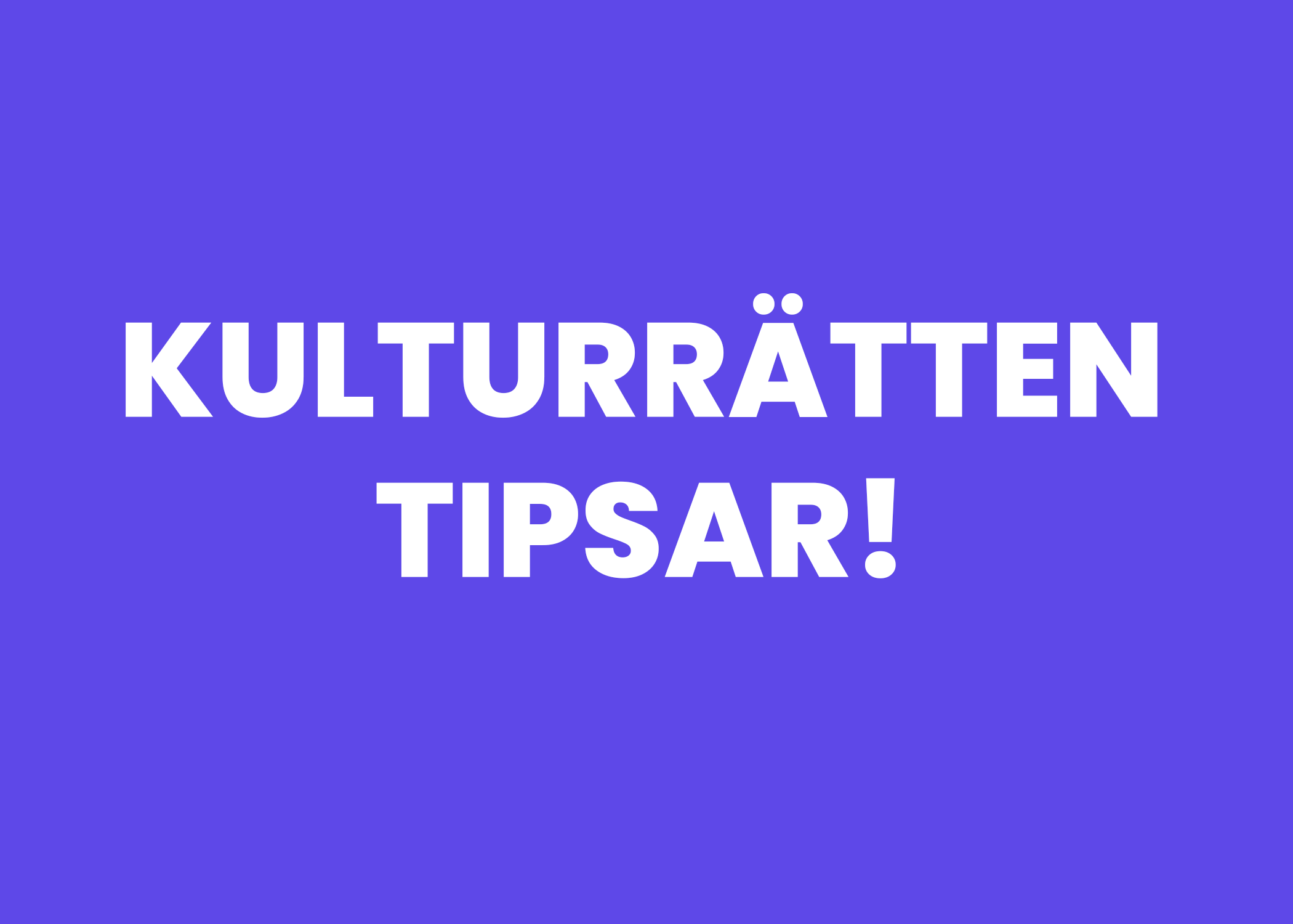 Scenisk – en fortbildningskurs i scenkonst för kulturombud i skolan