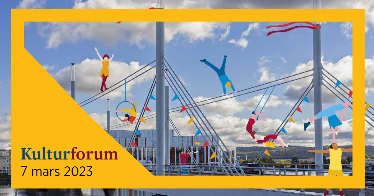 Samtal om kulturgaranti på Regionalt kulturforum 7 mars